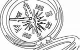 Compass Rose Coloring Pages Getdrawings Printable Getcolorings sketch template