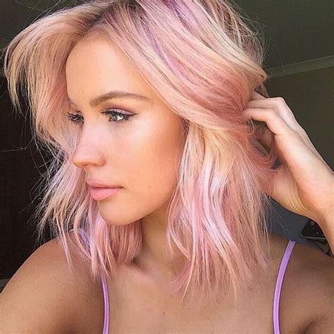 rose quartz hair pantone hair colour trends hair romance