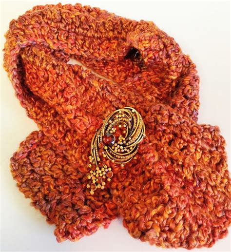 golden maple fall scarf favecraftscom