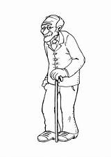 Grandfather Coloring Pages Printable sketch template