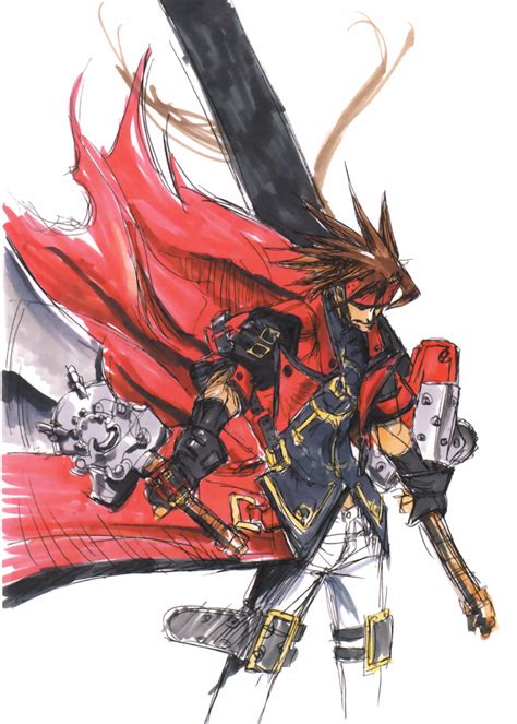 Image Guilty Gear Sol Badguy S Concept Art As Seen For