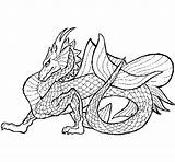 Colorear Drago Marino Drac Dragones Dibuix Acolore Dragón Coloringcrew Personnages Draghi Fuego Dibuixos Wyvern Dragons Chinos Chidos Stampare Imagui sketch template