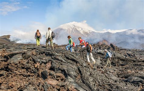 kamchatka volcano trekking active adventure in a lost world