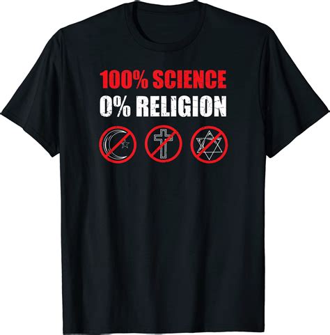 atheism science anti religion t shirt uk fashion
