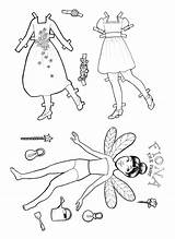 Paper Fairy Doll Dolls Pages Coloring Fiona Colouring Craft Printable Kids Crafts Mato Entry December Posted Kidscraft Tinkerbell sketch template