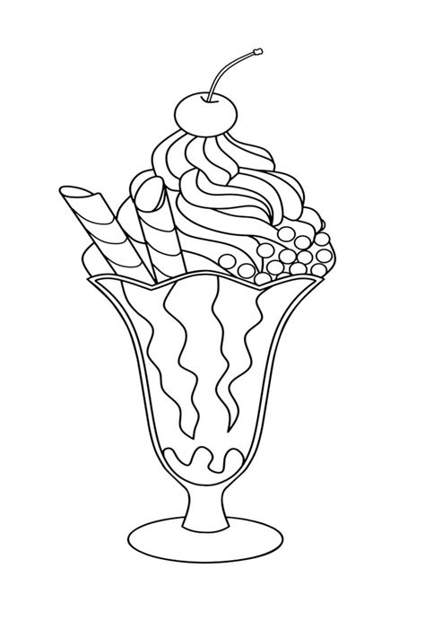 ice cream coloring pages  kids coloring pages  kids ice