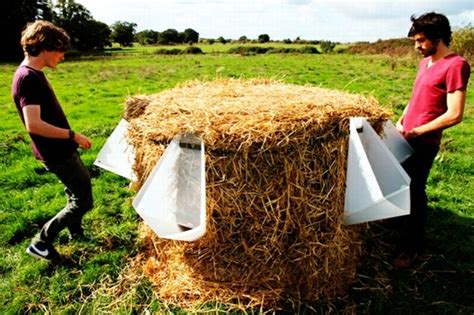 Living Green Urinary Using Straw Composting Interior Design Ideas