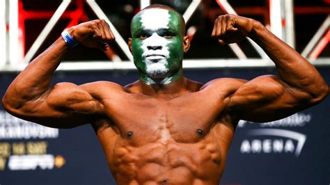 ufc  welterweight campion kamaru usman defends  title  brazilian gilbert burns