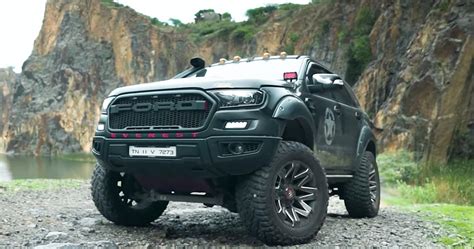 heres  wildest modified ford endeavour  india
