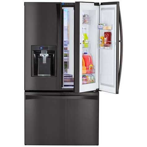kenmore elite   cu ft french door bottom freezer refrigerator  grab   door