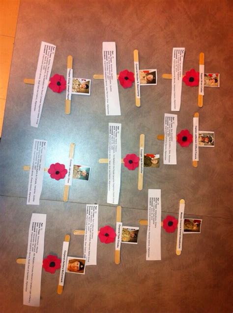 remembrance day crafts  kids