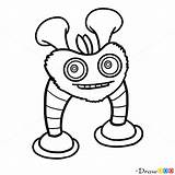 Singing Monster Drawdoo Scups Jammer sketch template