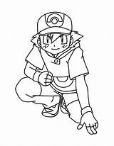 Pokemon Advanced Coloring Pages Trainers Tv Series sketch template