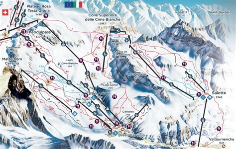 zermatt ski slope secrets  overview zermatterhorn