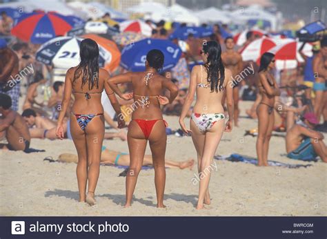 Brazil South America Rio De Janeiro Carioca Girls Ipanema