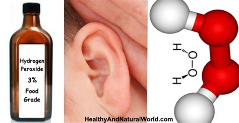 hydrogen peroxide  ear  ear wax removal  ear infection