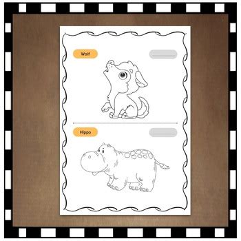 animal coloring sheets  kids  learn  ms ad tpt