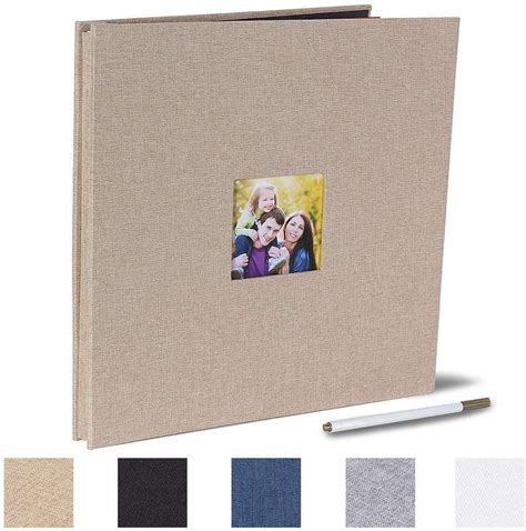 large  adhesive photo album    inches magnetic scrapbook