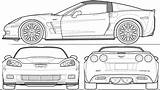 Blueprints Zr1 Autos Automobile Lightning Boredom Gorvette Vectorified Classiccarsnnews sketch template
