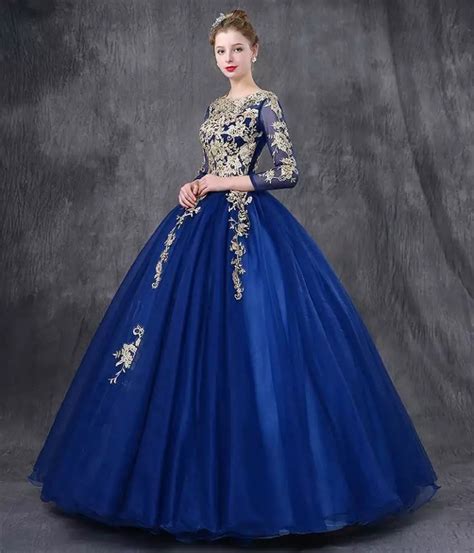 arriba 100 foto imagenes de vestidos de color azul rey mirada tensa