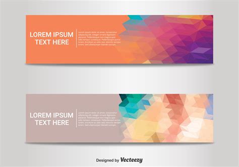 abstract banner templates   vector art stock graphics