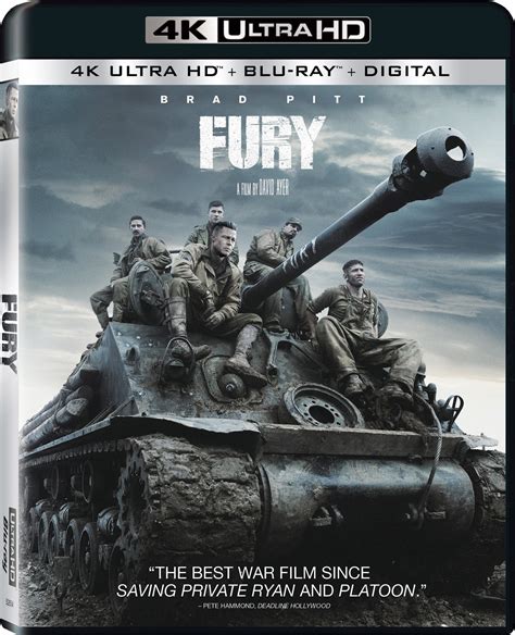 fury   ultra hd blu ray