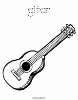 Coloring Gitar Guitar Print Favorites Login Add sketch template