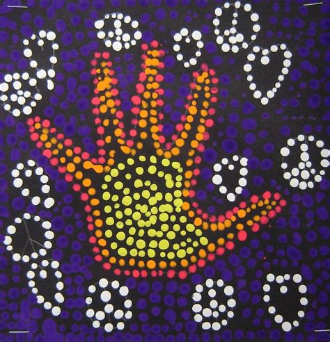 jpg  pixels hand art projects aboriginal dot art dot