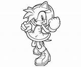 Amy Sonic Coloring Pages Rose Hammer Print Hedgehog Printable Giant Color Generations Surfing Clipart Pink Carmichael Getcolorings Coraline Library Hair sketch template