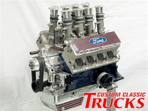 weslake ford  block engine custom classic trucks engineering classic trucks performance