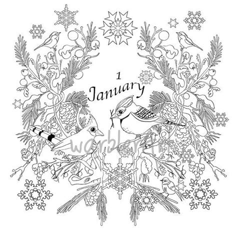january coloring pages  adults thekidsworksheet