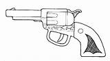 Coloriage Revolver Coloring4free Arme Pistolet Pistolas Pintar Pistola Cliparting Blogitecno sketch template
