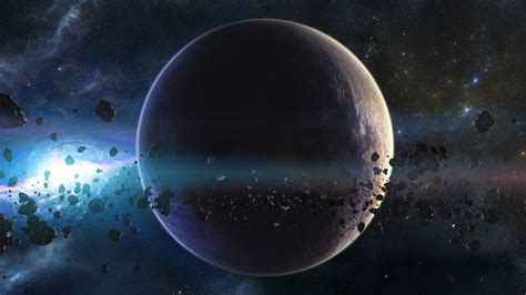 Wallpaper Galaxy Planet Stars Belt Atmosphere