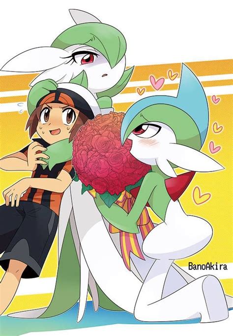 brendan gardevoir y gallade cute pokemon pokemon pokemon pictures