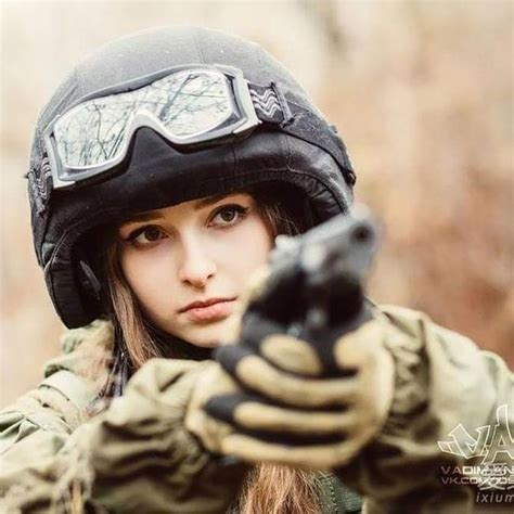 Sexy Russian Female Cosplay Soldier 19 Pics