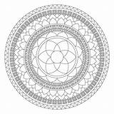 Mandala Monday Coloring Pages Choose Board Colour sketch template