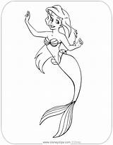 Ariel Disney Disneyclips sketch template