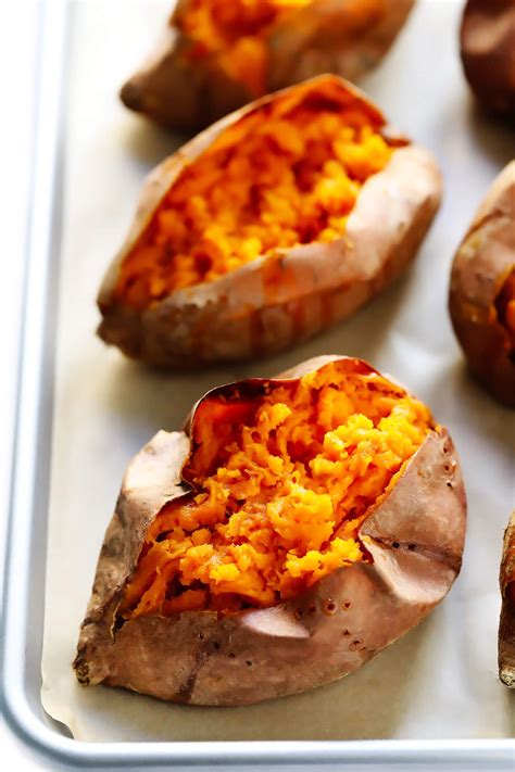 baked sweet potatoes gimme  oven