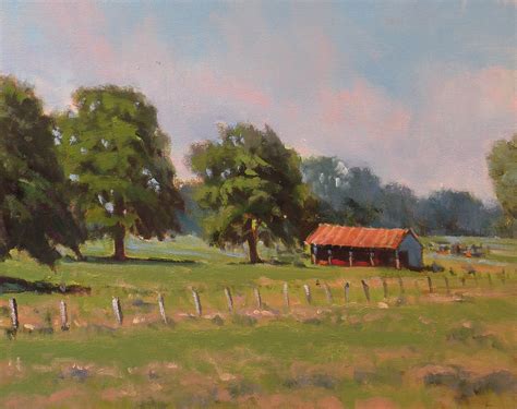 david forks texas landscape painter   la grange
