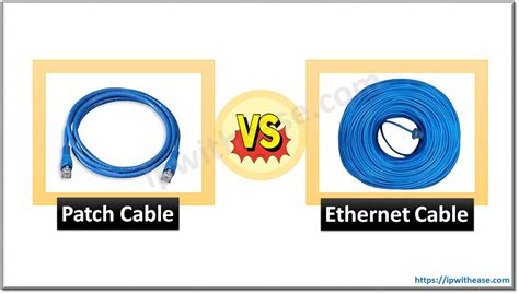 patch cable  ethernet cable  detailed comparison table ip  ease