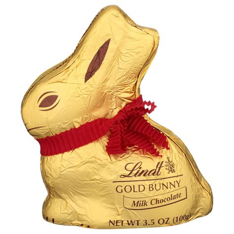 lindt gold bunny milk chocolate easter chocolate candy bunny  oz  count walmartcom