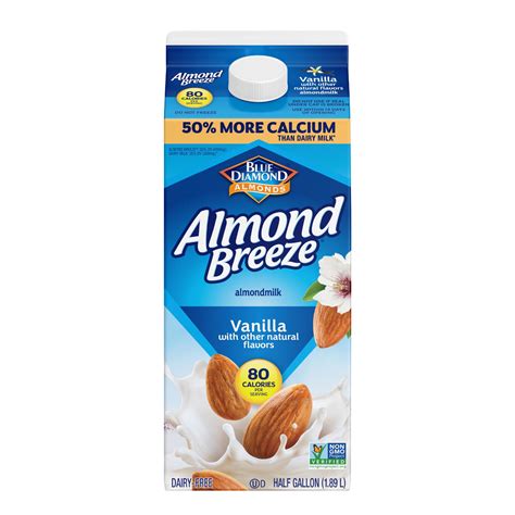 almond breeze vanilla almondmilk  oz walmartcom
