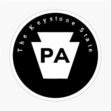 keystone state logo io keystone state pennsylvania squad sticker