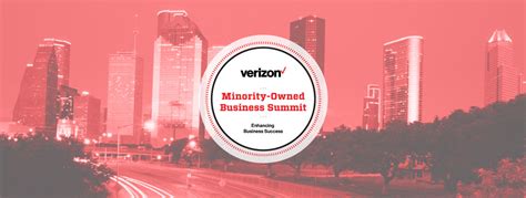 business    level  attending verizons minority owned business summit
