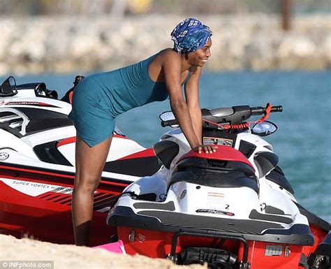 Serena Williams Serves Up Racy Look In Skimpy Bikini While On Vacation
