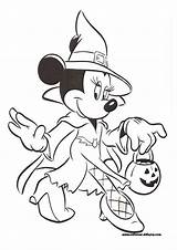 Da Halloween Disney Colorare Coloring Disegni Minnie Mouse Immagini Walt Bacheca Scegli Una sketch template