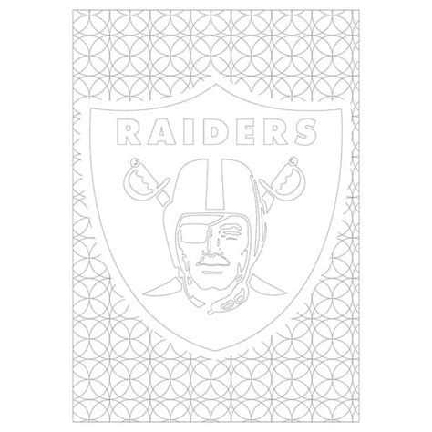 raiders coloring pages nfl coloring pages dadventures resolution