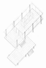 Farnsworth Axonometric Archinect sketch template