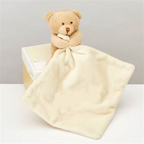 softest toy bear  comforter  babyfish notonthehighstreetcom