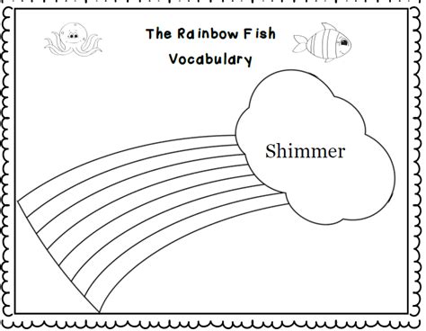 images  rainbow fish printable worksheets rainbow fish